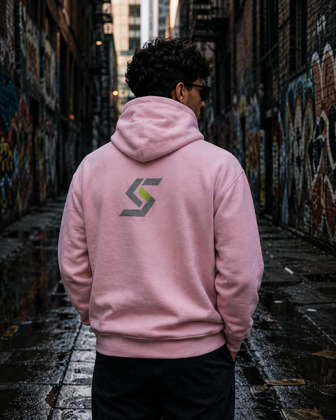 Hoodie Rose Édition vue dos
